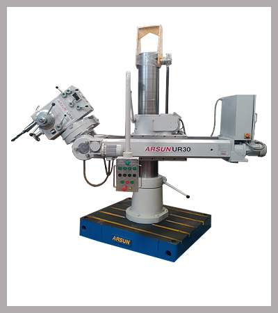 Portable Radial Drill with Universal Drill Head